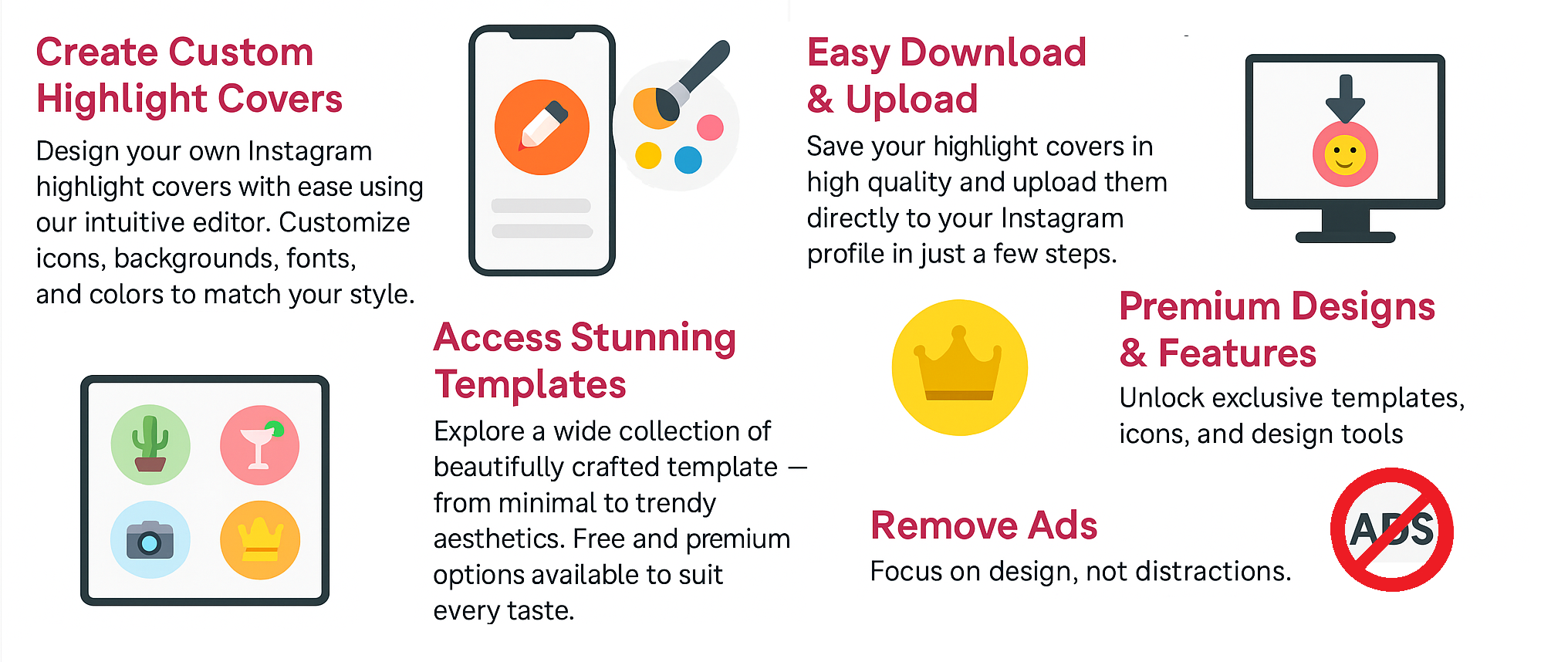 Instagram Highlight Covers App